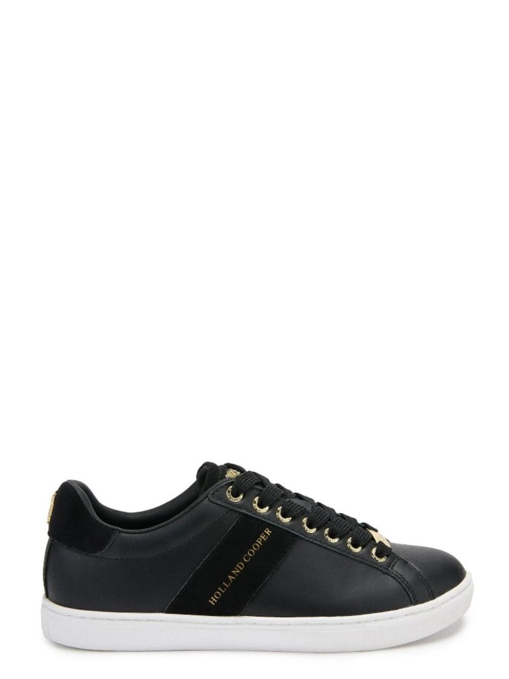 Holland Cooper Knightsbridge Court Trainer Black UK 6 US 8